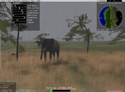 Advanced real-time Dynamic Weather System